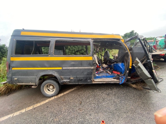 Ataabadze junction near Elmina vehicular accident claims five lives