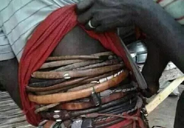 File photo: Edo native doctor testing bulletproof charm shoots client dead
