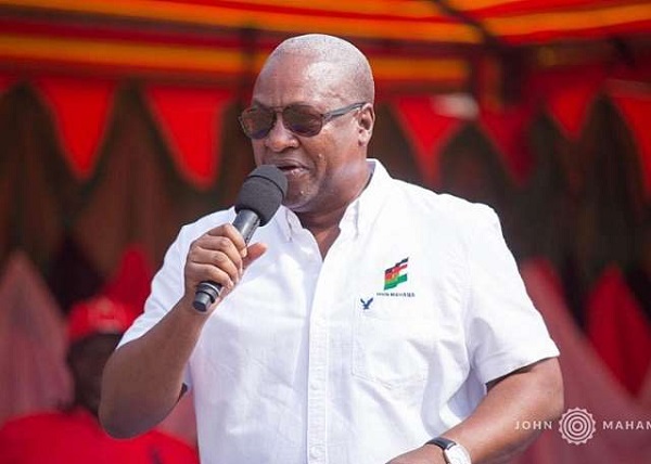John Dramani Mahama, flagbearer of NDC