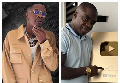 Shatta Wale gets golden plaque as YouTube subscribers hit 1 Million mark