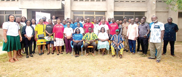 Some of the participants in the stakeholders workshop