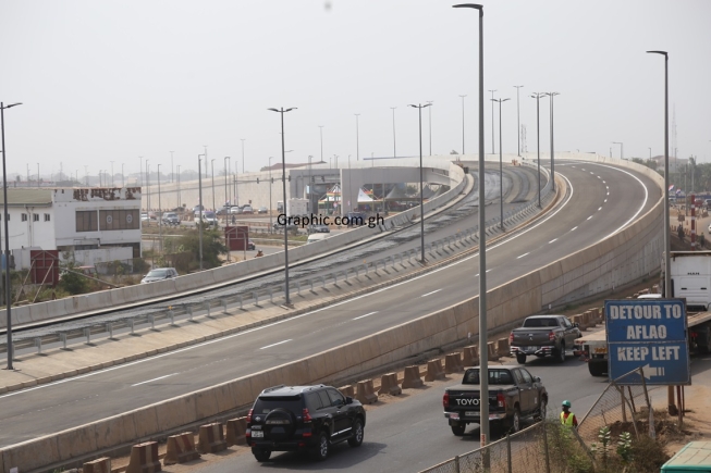President inaugurates Tema Motorway interchange phase II