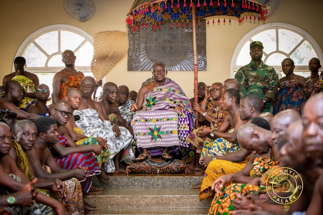 What Asantehene said about Alan Kyerematen’s GTP manifesto when he called on him for ‘last-minute’ blessings