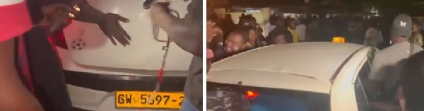 Tension in Ablekuma West as ballot boxes transported in taxi after polls close