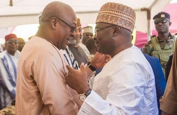 Election 2024: Mahama acknowledges 'Brother' Bawumia's concession call