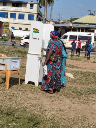 Mfantsiman West: Voting moving smoothly