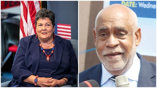 Virginia Palmer — US Ambassador to Ghana, Charles-Abani — UN Resident Coordinator
