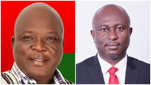 Alhaji Mumuni Bolnaba — Upper East Regional Chairman, NDC, Anthony Namoo — Upper East Regional Chairman, NPP