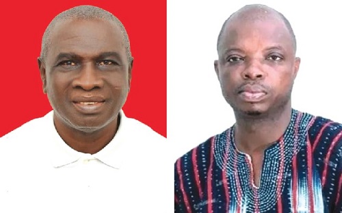 Kwadwo Nyamekye-Marfo, Bono Regional Chairman of the National Democratic Congress, Kwame Baffoe, Bono Regional Chairman of the New Patriotic Party 