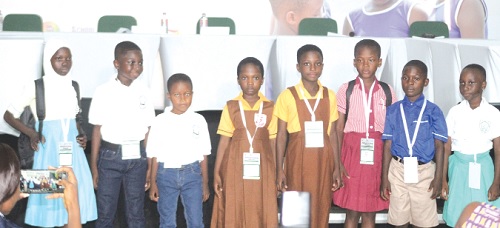 Awardees of the National Reading Festival 2024. Picture: ESTHER ADJORKOR ADJEI 