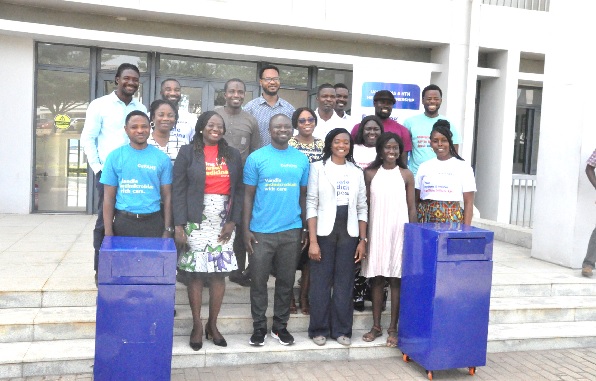  Dr Cornelius Dodoo (front row, 3rd from left), TBUM Project Lead, and other TBUM stakeholders