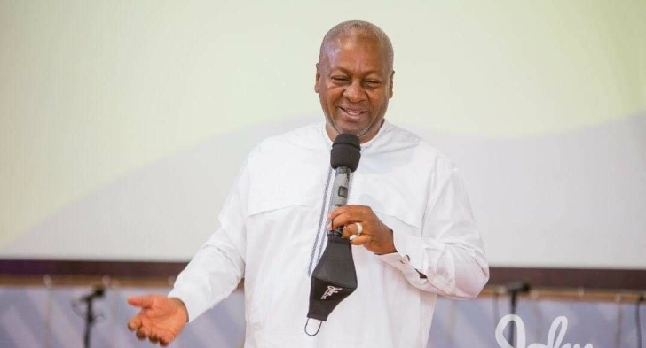 Ghana's president-elect John Mahama