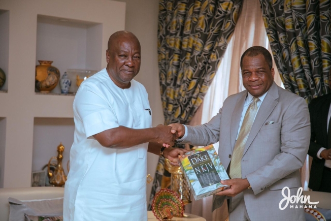 President-Elect Mahama assures Assemblies of God Church of honest leadership