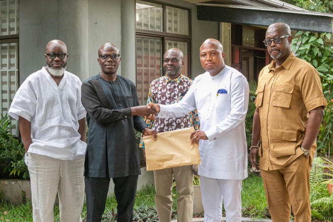 Team ORAL receives information on alleged ghost names on payroll of National Service Authority