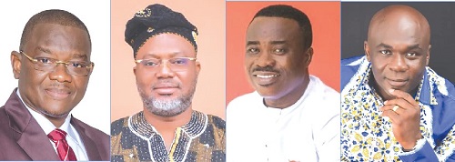  Sylvester A. Mensah — Former Chief Executive of the National Health Insurance Authority, Richster Nii Amarh Amarfio — Vice Chairman, National Fisheries Association of Ghana, Divine Agorhom — Greater Accra Regional Chairman of the NPP, wasi Poku Bosompem — NPP Constituency Chairman for Tema West