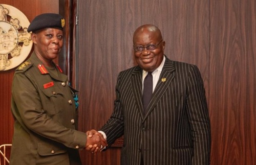 President Akufo-Addo congratulates Major General Asmah on historic UN appointment