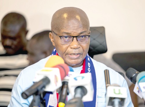 National Chairman of the NPP, Stephen Ayesu Ntim