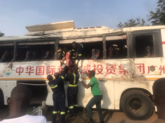Three killed in bus accident near Aggrey Memorial School in Cape Coast 