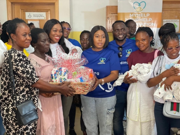 Foundation pays GHS 40,000 to free detainee mothers and newborns at Tema General Hospital