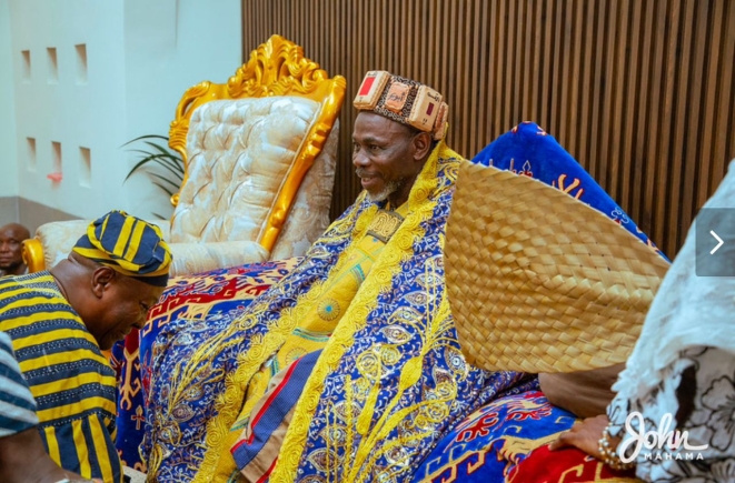 President-elect Mahama calls on Yagbonwura