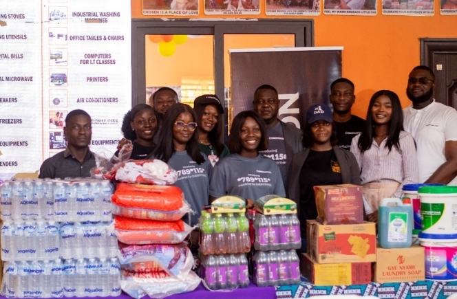 Coronation Insurance Ghana donates to Chosen Children’s Center at Darkuman