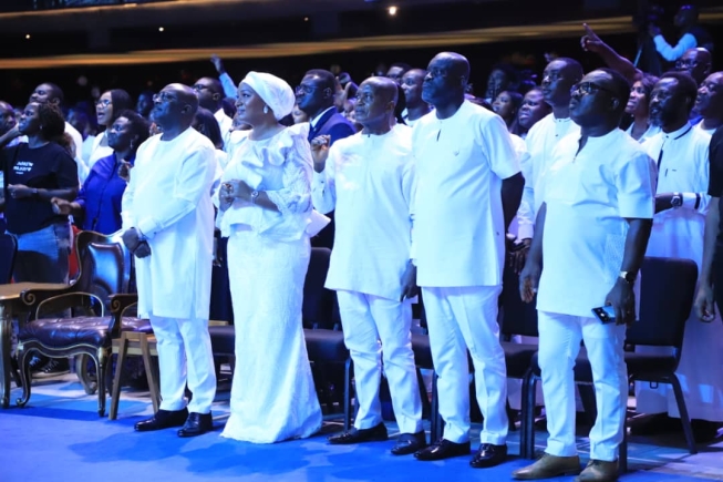 I thank God for what He has done for me and the nation - Dr Bawumia to congregation