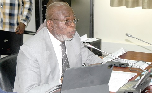 James Klutse Avedzi, Chairman, Public Accounts Committee of Parliament