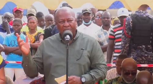 All the NPP knows how to do is name universities that people have built - Mahama (VIDEO)