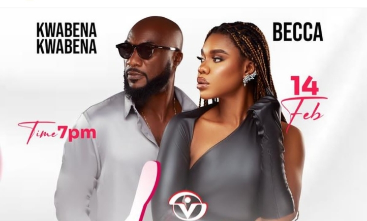Becca, Kwabena Kwabena’s Vita Milk Love Night on Val’s Day