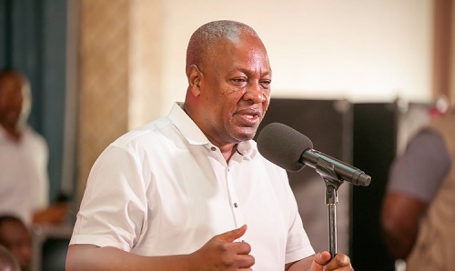 John Dramani Mahama — Flag bearer, NDC