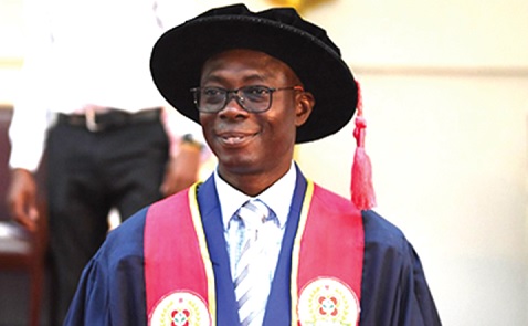 Professor Johnson Nyarko Boampong — UCC Vice-Chancellor 