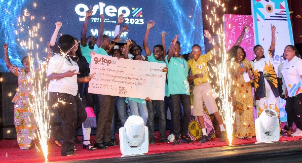 GET Group are winners of 2023 GSTEP Challenge. Photos by: Ernest Kodzi