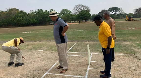 Ghana Cricket Association commissions first-ever Turf Wickets