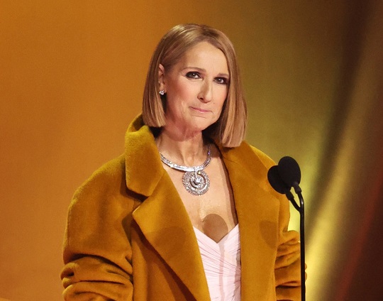 Watch Celine Dion’s rare public appearance at the 66th Grammys