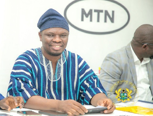 Mustapha Ussif —MInister of Youth and Sports
