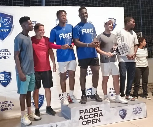 Ivorian duo clinches victory at Padel Accra Open Tournament
