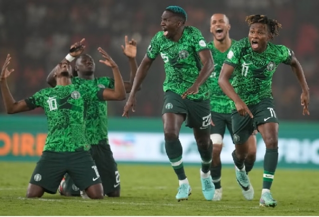 Nigeria through to the 2023 AFCON final after win over South Africa