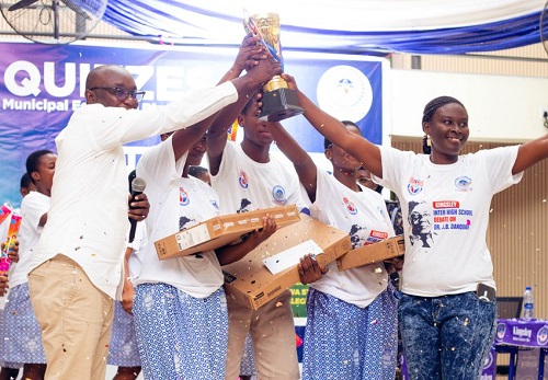 Kibi Senior High Technical emerges victorious in Kingsley Quizzes