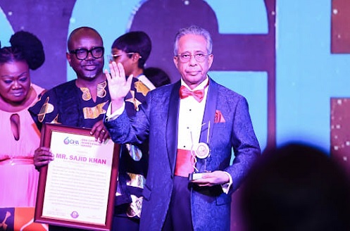 Sajid Khan of Tang Palace Hotel received the GHA Lifetime Achievement Award
