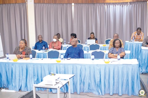 The participants in the seminar at Akosombo The participants in the seminar at Akosombo