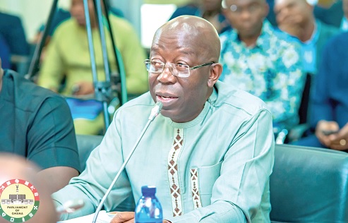 Dr John Ofori-Tenkorang —  Director-General of SSNIT, responding to questions at the PAC meeting in Accra