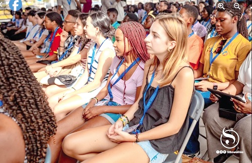 The participants in the 2024 Association of International Schools in Africa Global Issues Service Summit in Accra The participants in the 2024 Association of International Schools in Africa Global Issues Service Summit in Accra