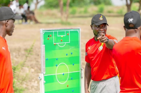 Black Starlets head coach Laryea Kingston will lead the screening exercise