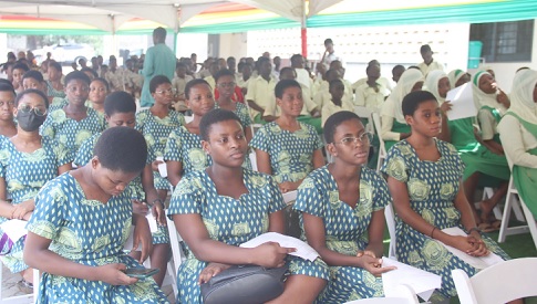 Some participants in the Mother Tongue Day celebration in Accra. Picture: ELVIS NII NOI DOWUONA