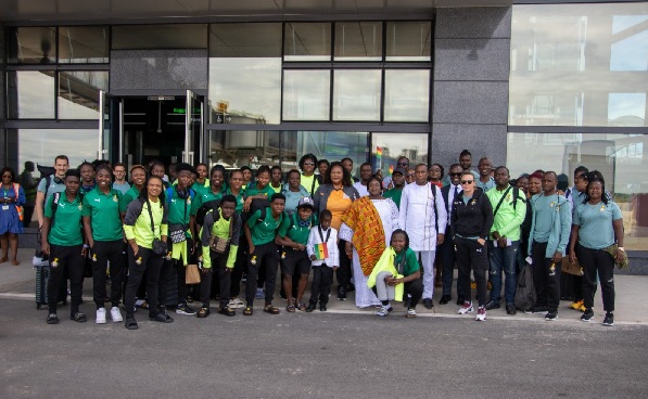 Black Queens arrive in Ndola for return leg against Zambia