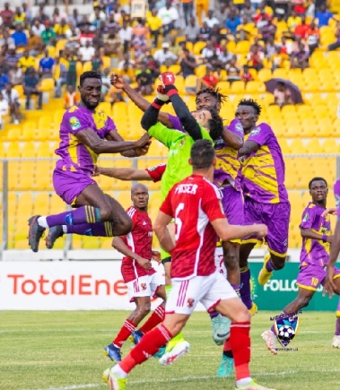 Medeama lost 0-1 to Al Ahly at the Baba Yara Stadium