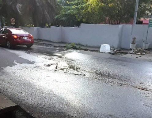 The burst pipeline on the avenue
