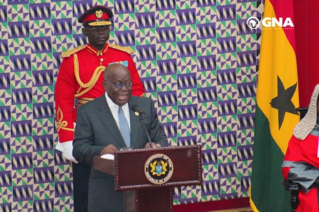 FULL TEXT: President Nana Addo Dankwa Akufo-Addo's penultimate SONA