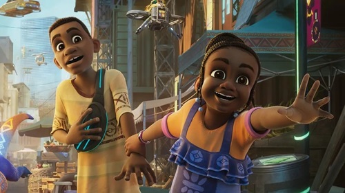 A scene from Iwájú