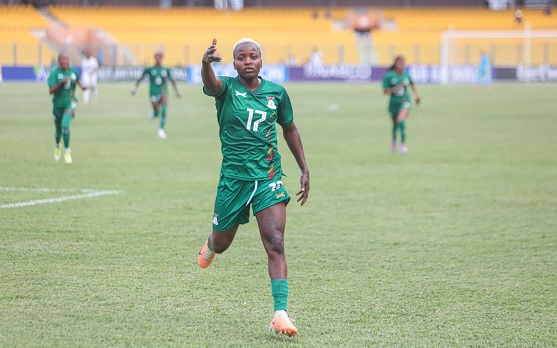Racheal Kunandanji scored the only goal as Zambia defeated Ghana last Friday